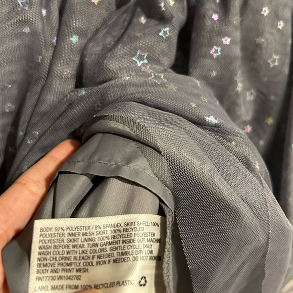 Cat & Jack Grey Dress with Sparkle Tool - Picture 6 of 6